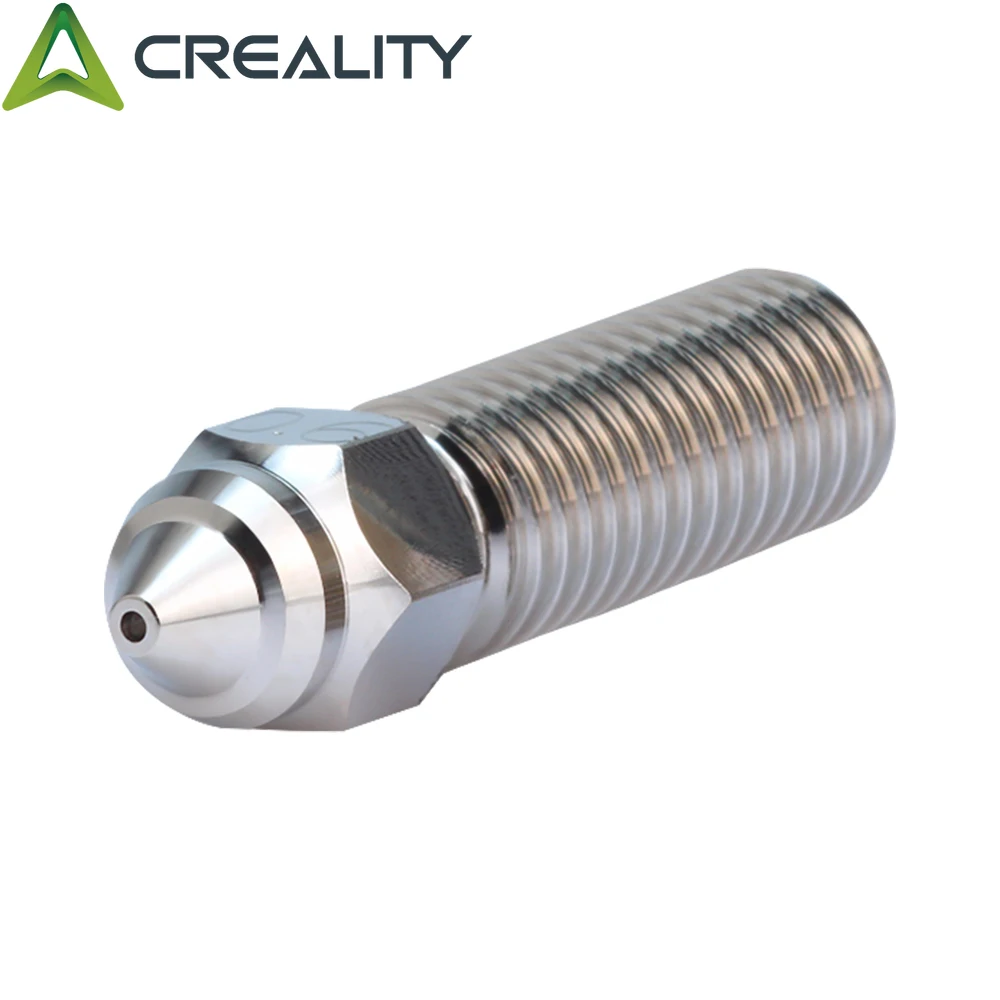 CREALITY K1 깍지 경화 강철 도금 구리 고온 내마모성 3D 프린터, 0.2, 0.4, 0.6, 0.8, 1.0, 1.2mm, 6 개