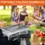Portable Barbecue Grill Stainless Steel Camping Stove with Stand Multi-Function Charcoal BBQ Grill for Outdoor Camping Picnic 3 Portable Barbecue Grill Stainless Steel Camping Stove with Stand Multi-Function Charcoal BBQ Grill for Outdoor Camping Picnic 3