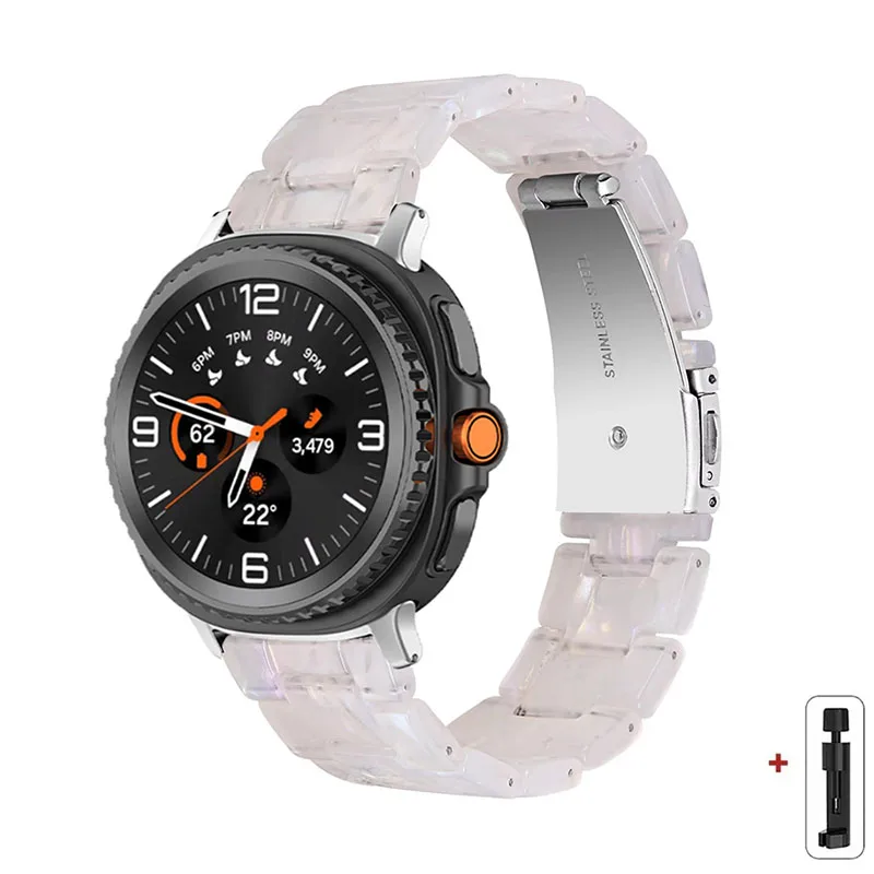 Transparent Resin Band Women's Bracelet Strap