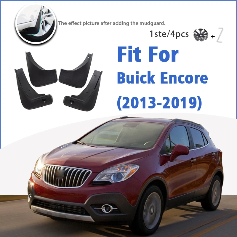 

Mudguard For Buick Encore GT 2013-2021 Front Rear 4pcs Mudflaps Mudguards Car Accessories Auto Styline Splash Guard Fender