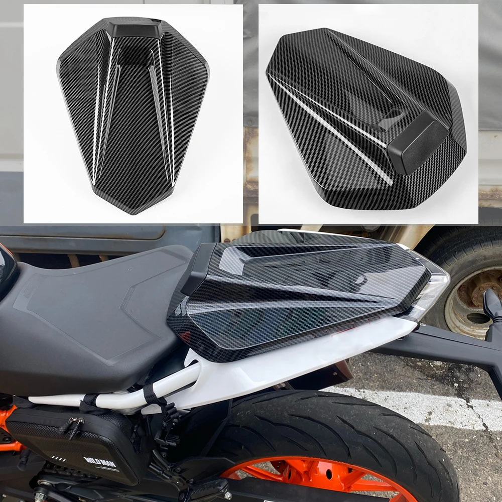 

For Duke125 Duke250 Duke390 Motorcycle Seat Cover Cowl Fairing Rear Passenger Pillion For KTM Duke 125 250 390 2017-2023