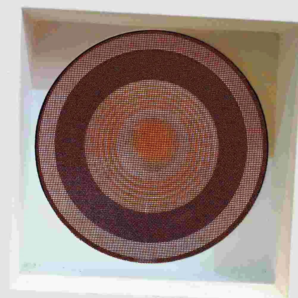 

2 Pcs Pendant Light Barriers Lampshade Shading Plates Diffuser Hanging Fabric Diffusers Downlight Bottom Cover