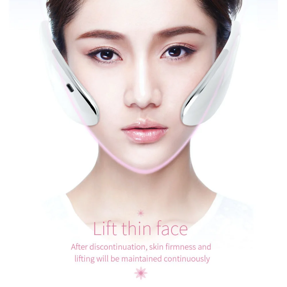 NEW Microcurrent Led Light Devices Smart Facial Massager V Face Lifting Double Chin Reducer Lifting Facial Slimming Shaping voocoo smart pet double bowl