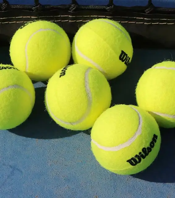 3/5/10pcs/lot W Training Ball Game Tennis Ball Machine Resistant to Playing Non-Pressure Constant Pressure Tennis 6