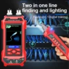 TOOLTOP ET638 4 in 1 Network Cable Tester Optical Power Meter PoE LAN Test 60000 Counts Digital Multimeter Line Finder Tools 2
