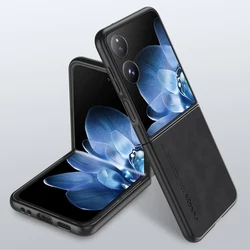 Sleek Matte Hard Plastic Protective Case for Xiaomi Mix Flip (Black)
