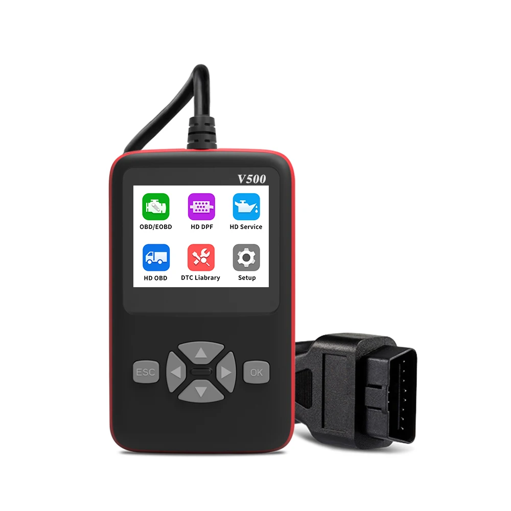 

Professional OBD II Scanner Car Engine Fault Code Reader Automotive Diagnostic Scan Tool for 9-36V turcks elm 327 elm327 obd