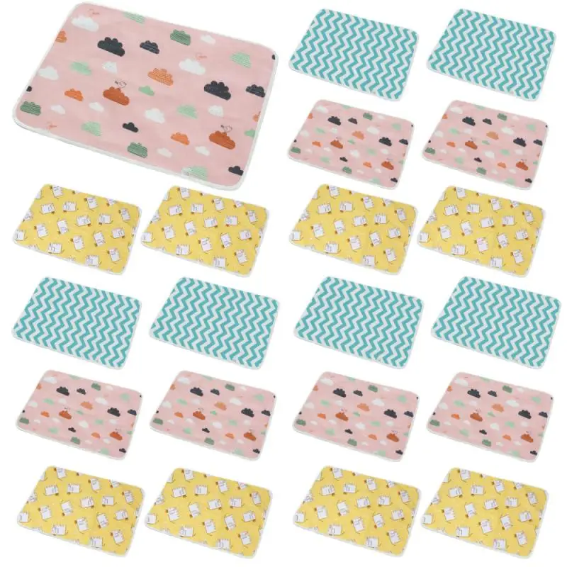 1PCS Baby Diaper Changing Mat Portable Foldable Washable Waterproof Mattress Travel Pad Floor Mats Cushion Reusable Pad Cover