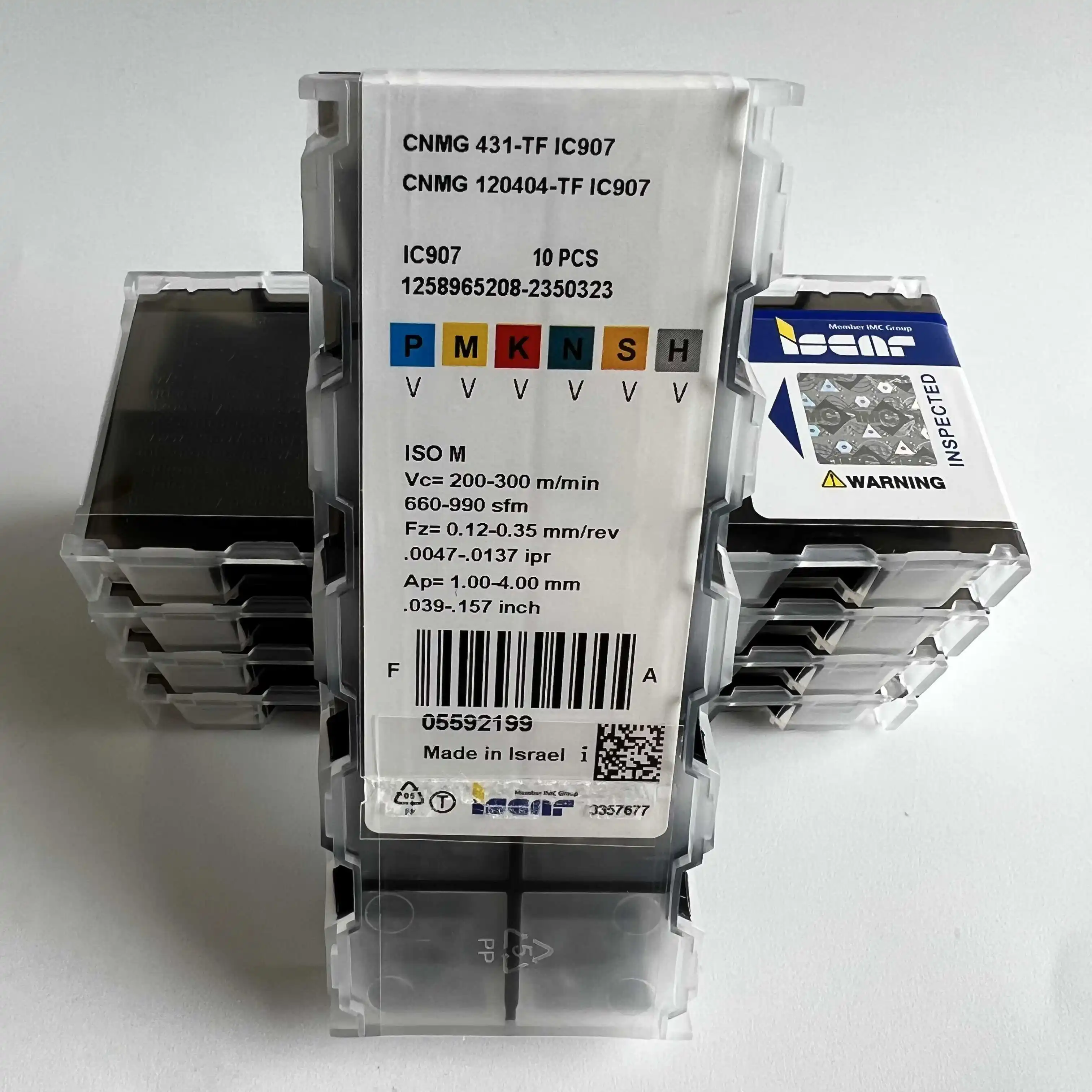 

CNMG120404-TF IC907/лезвия из карбида 10 штук