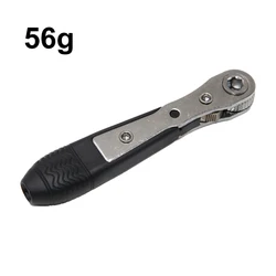 Dual - Head Black Mini Ratchet Screwdriver with 36 - Tooth Mechanism and Multifunctional Screw Bits Repair Kit (Black Double Head)