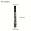 6 Colors 1pc Eyebrow Pen Waterproof 4 Split Tip Eyebrows Pen Eyebrow Tattoo Pen Waterproof Liquid Black Eyebrow Makeup Pencil 4