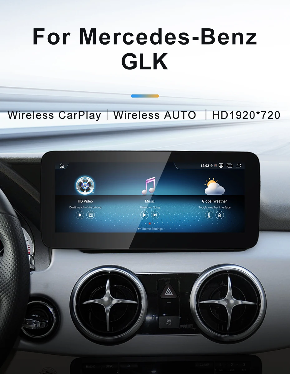 2024 New Qualcomm6225 Snapdragon680 Andorid13 Car Multiemedia Players For Merced