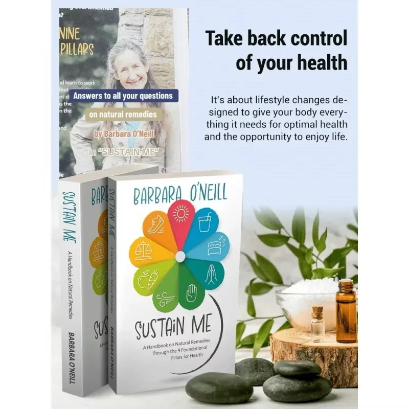 New O'neill Sustain Me: A Handbook Of Natural Remedies English Book The 9 Foundational Pillars For Health Paperback