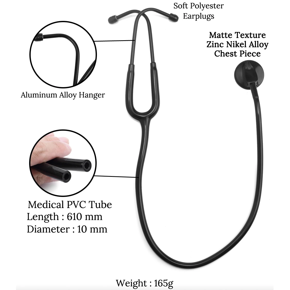 Doctor Stethoscope Professional Stethoscope Medical Cardiology Nurse Student Medical Equipment Device