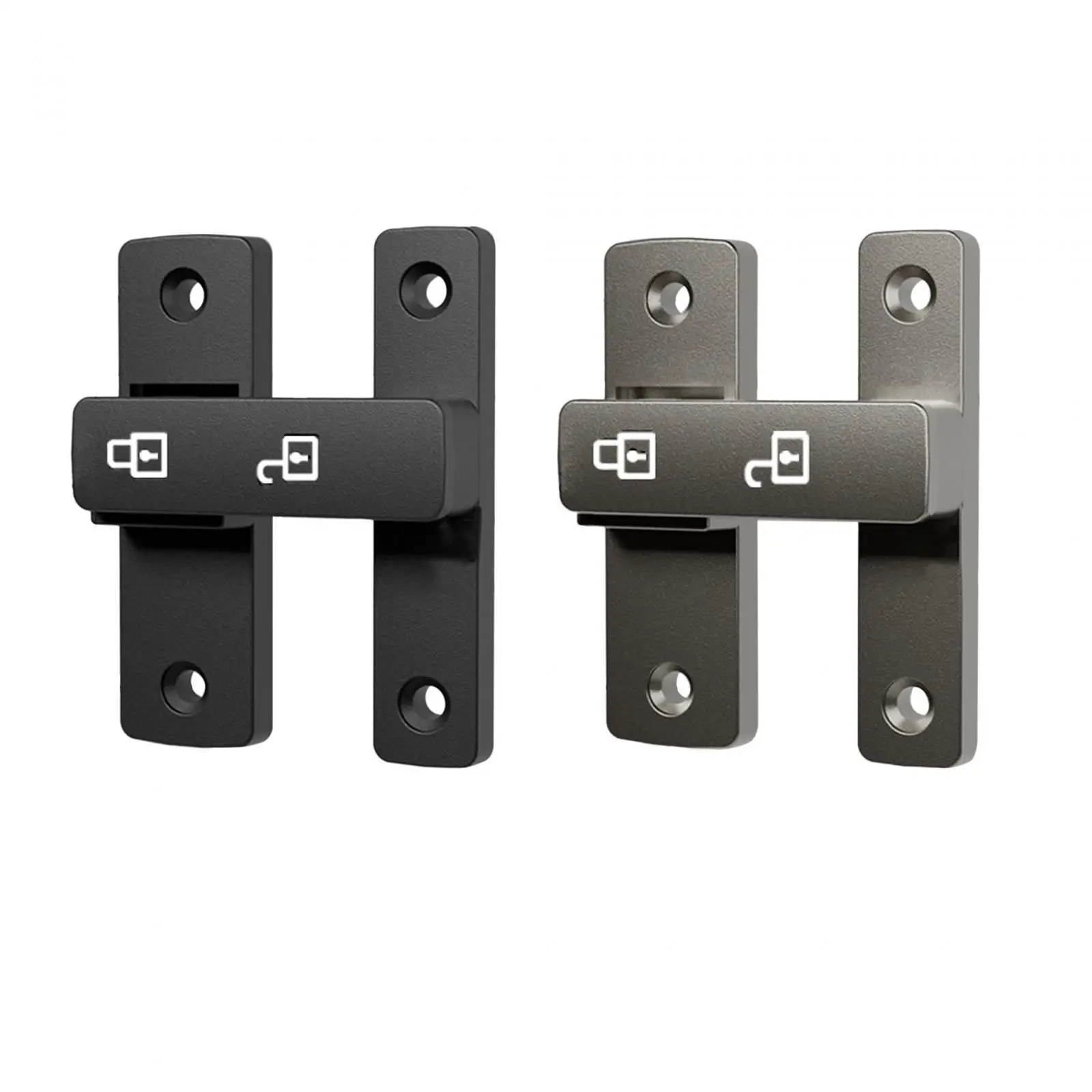 Barn Door Lock Latch 180&deg; Luminous Door Buckle for Family Bedrooms