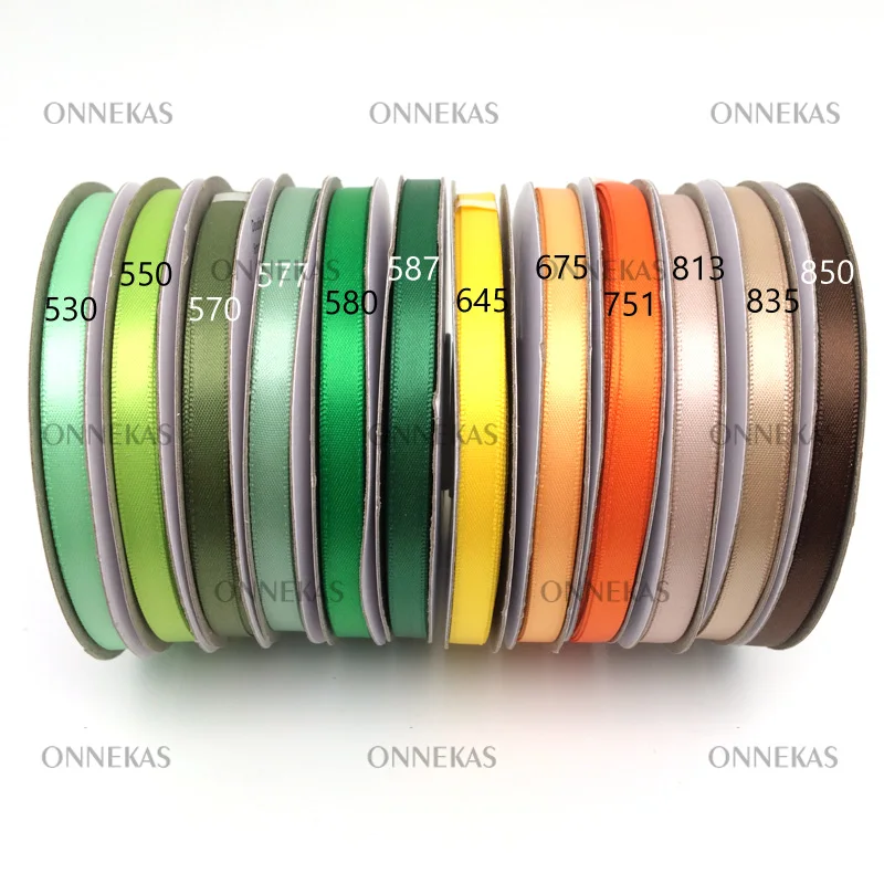 Satin Ribbons Ribbon Supplies Satin Ribbon Polyester Ribbon 22.5Meters
