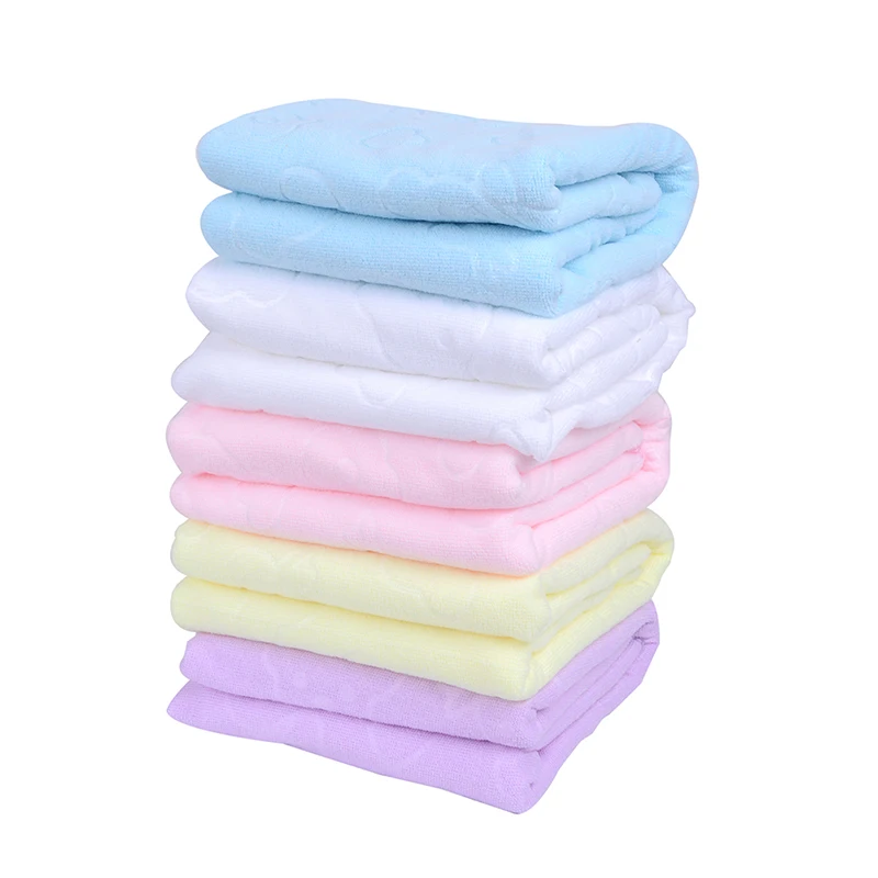 Nano Superfine Fibers Little Bear Print Bath Towels 70*140 Three Seconds Quick-drying Baby Bath Towel Bathroom bath towel,baby towel
