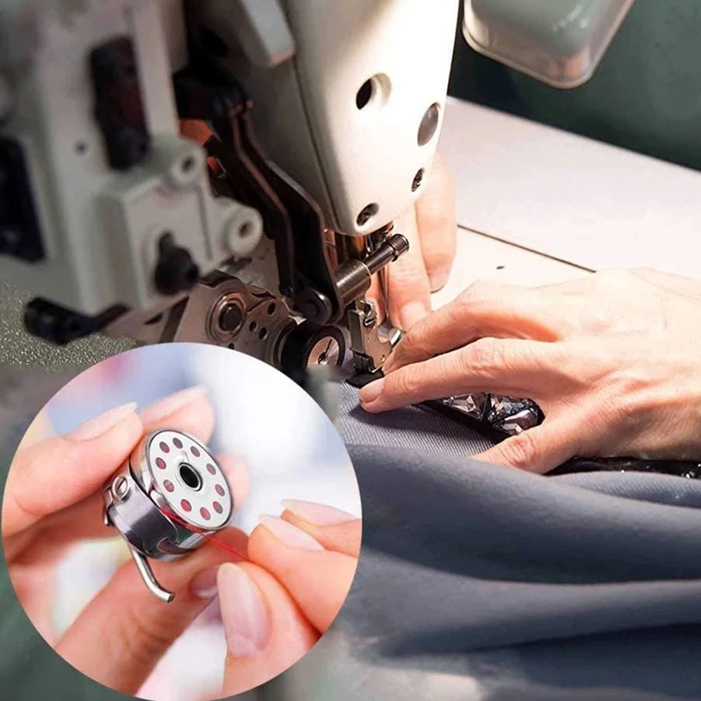 Sewing Machine Bobbins Case And Metal Bobbins Spool Suitable