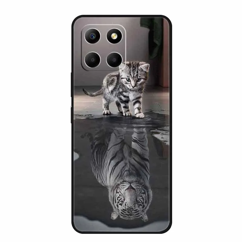 Black Silicone Soft Back Cover Case - Enhanced Grip and Protection