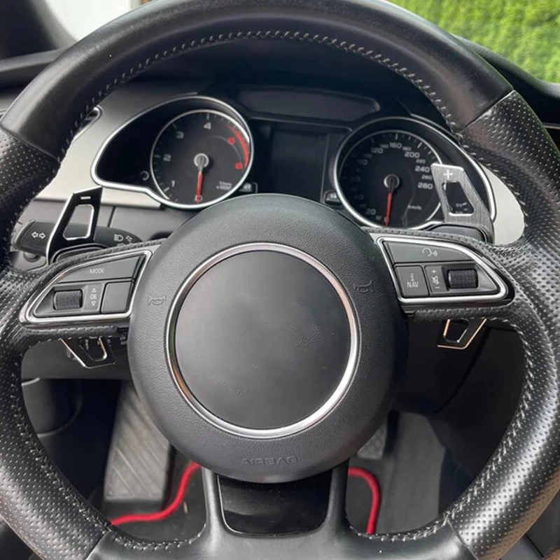 NEUE Lenkrad-Paddle-Shifter-Verlängerung für Audi A3 S3 8V A4 S4 A5 S5 B8.5 A6 S6 A7 S7 C7 Q5 Q7 2013 2014 2015 2016 – Detail 3