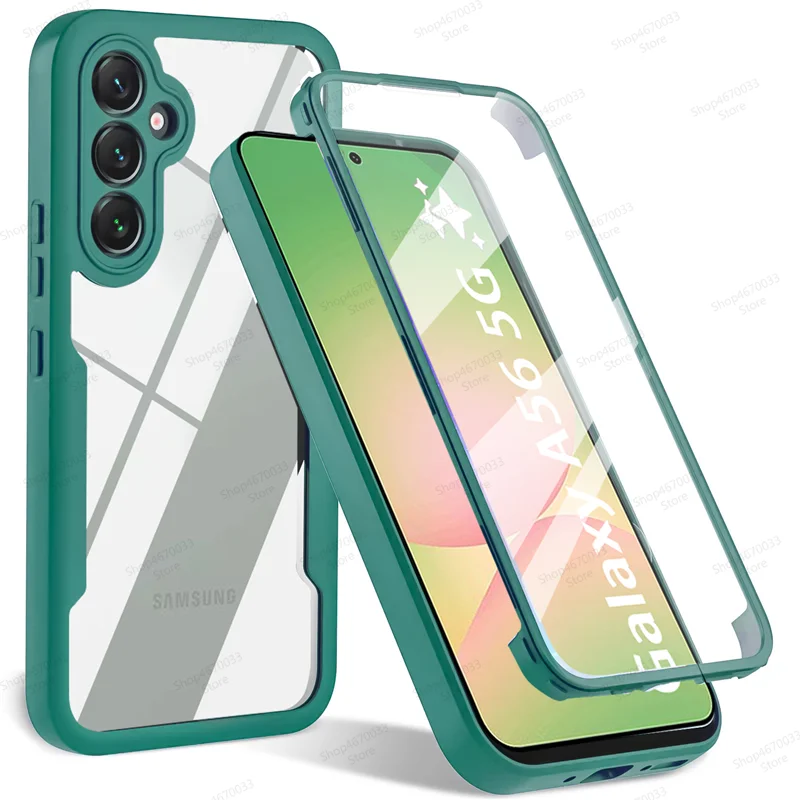 360° Full Cover Shockproof Case with Screen Protector