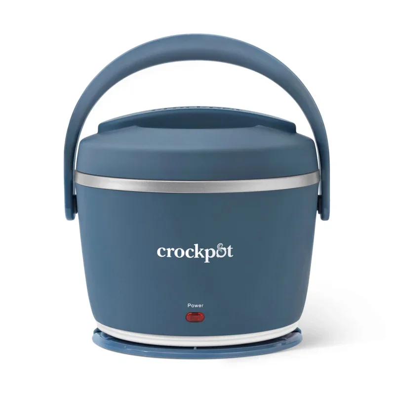 

Crockpot 20-oz Lunch Crock Food Warmer, Heated Lunch Box, Faded Blue (6.54 x 6.54 x 6.54)