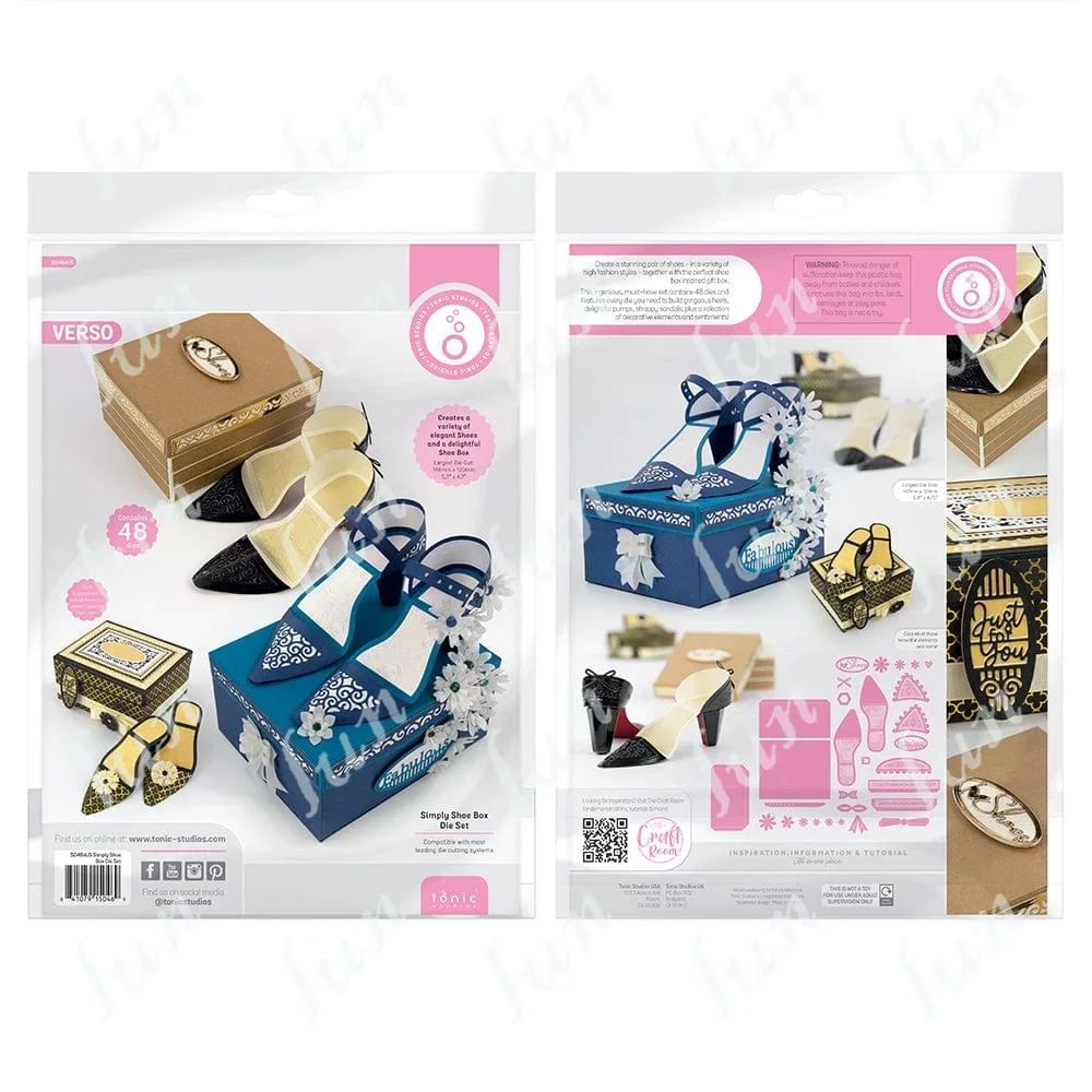 

Simply Shoe Box Metal Cutting Dies Set Craft Scrapbooking Decoration Craft Supplies Template Diy Handmade Embossed Folder