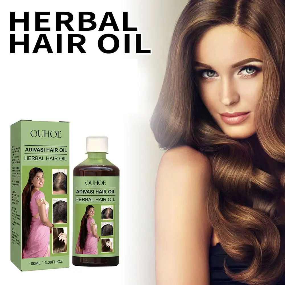 100ml Oil India Herbal Hair Oil Rosemary Anti Hair Fast Regrowth Thicken Oils Loss Products M8Z4