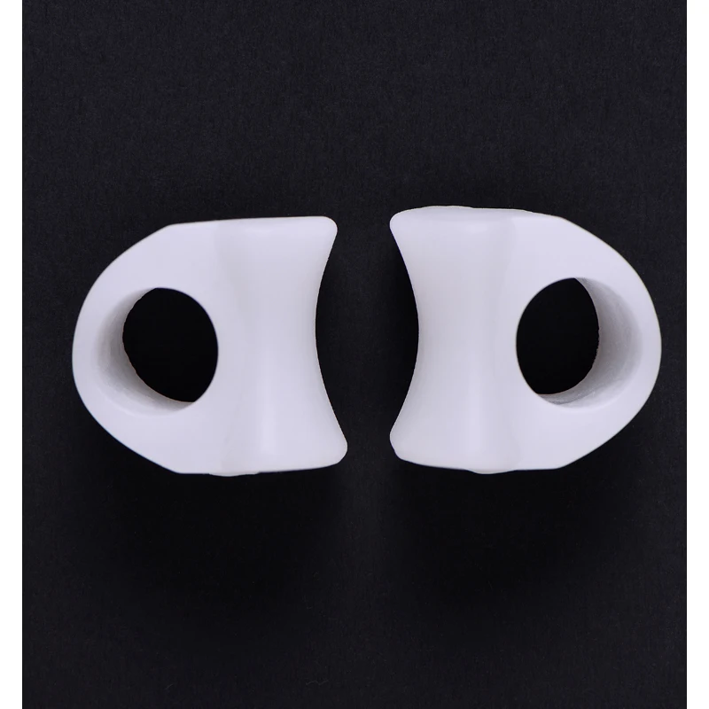 Toe Separators 2pcs Gel Toe Separator Bunion Corrector Soft Hallux Valgus Straightener Silicone Toe Spreader Protector Spacer Shape Corrector