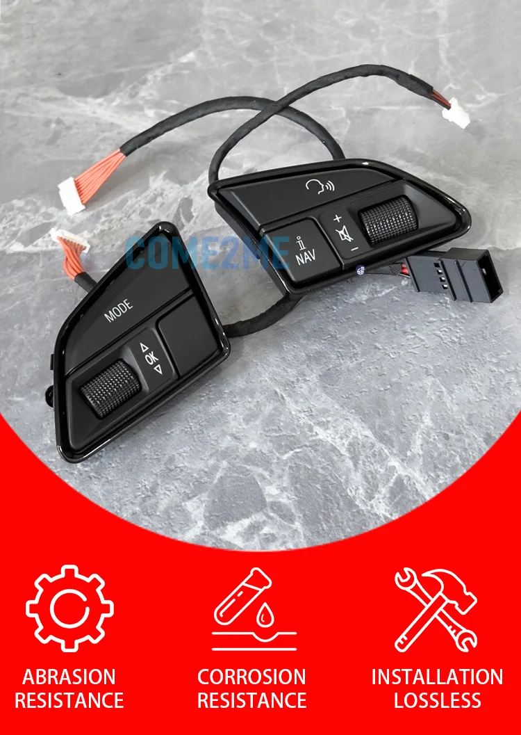 4L0951523D New Car Steering Wheel Multi Function Control Buttons Switch STD For