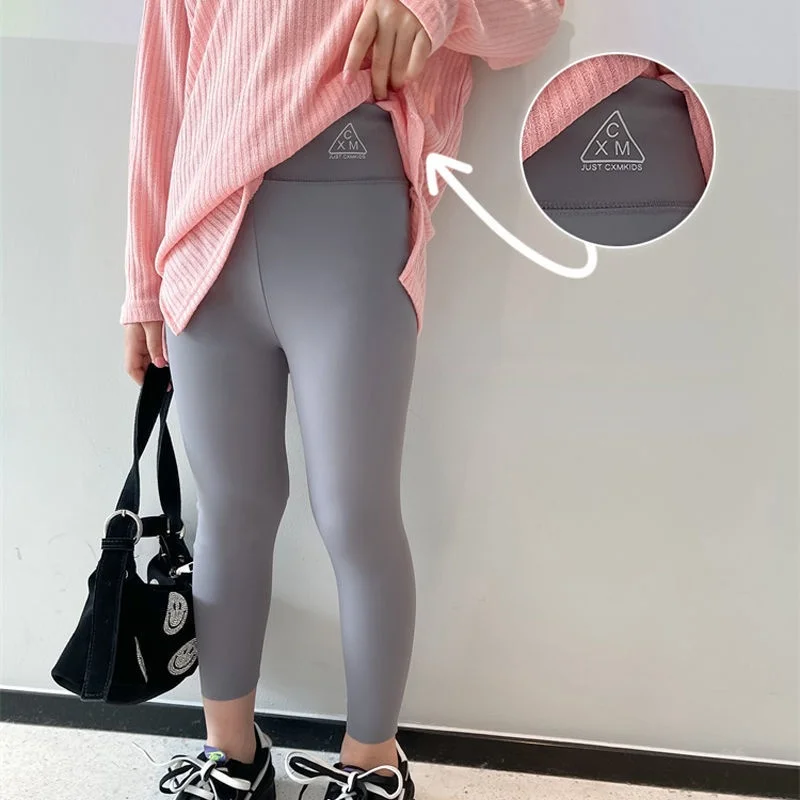 Cute Baby Girls Yoga Leggings Infantil Para Menina Toddler Leggings Girl  Sports Trouser Running Pencil Pants Kids Trousers