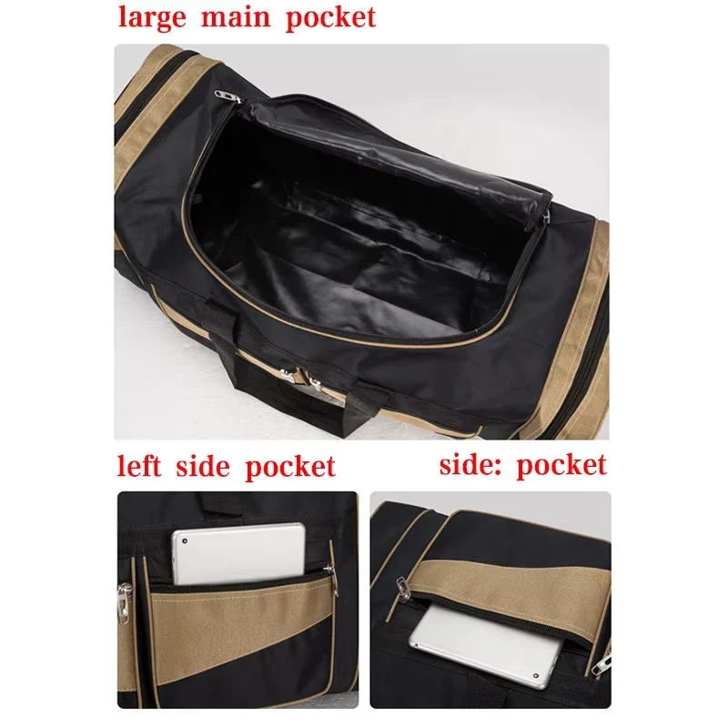 Luggage Travel Bag Gym Fitness Handbags for Women Men Outdoor Sports Shoulder Large Storage Duffel Training Long Distance Bag 3
