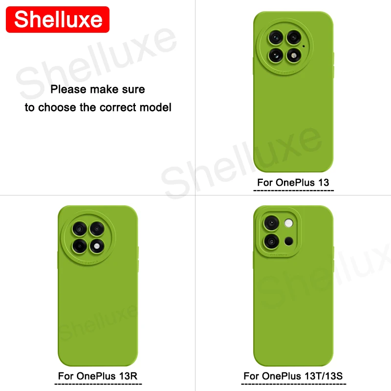 Luxurious Square Liquid Silicone Soft Cover - Silky-Feel Phone Case