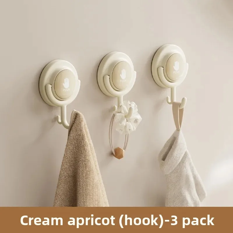 Crema albaricoque (gancho) Paquete de 3