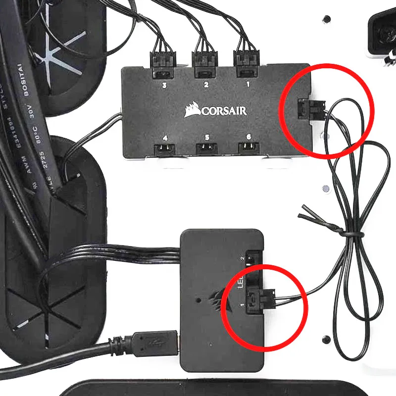 家電 Lightning NODE PRO For Corsair Lighting Node Pro With USB Cable + Lightning Node Core