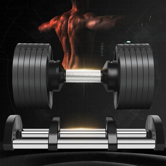 OVOZI Adjustable Dumbbell 2kg Increase Fast Exercise Arm Weight For Women And Men Fitness Home Fitness Equipment