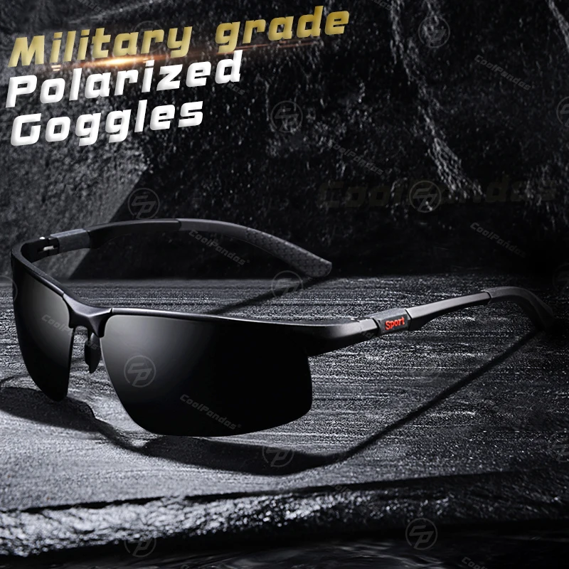Männer Luftfahrt Photochrome Polarisierte Sonnenbrille für Outdoor Fahren Angeln Sport Radfahren Sonnenbrille oculos de sol masculino