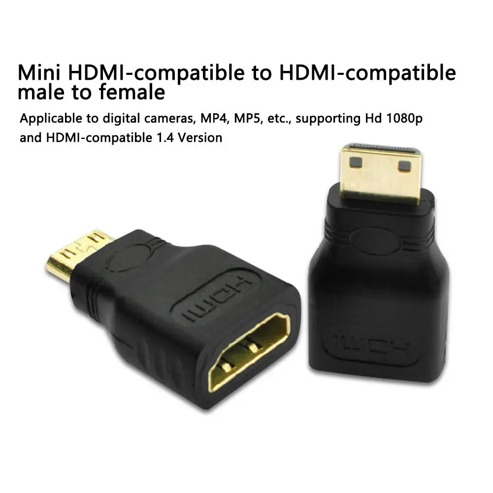 Mini Hdmi-compatible Hd Converter Large To Small Male To