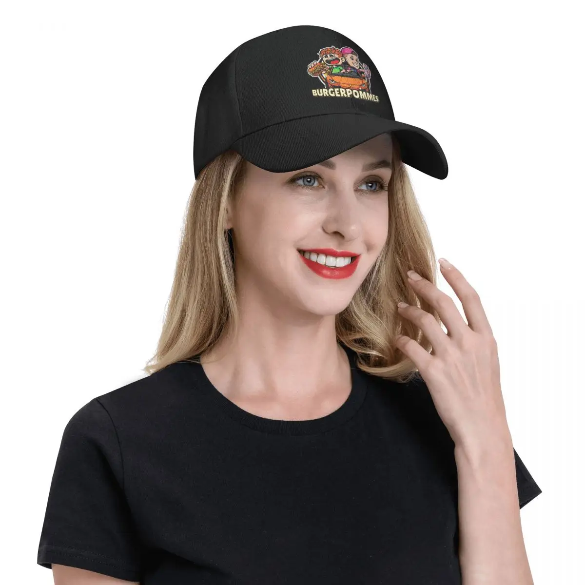 LukasBS Burgerpommes Caps Unisex Hip-Hop ICrimax Game Dad Hat Sun Caps Racing Cap Breathable Polyester Baseball Caps Washable 5