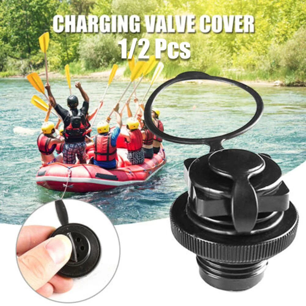 Air Valve Nozzle Cover For Inflatable Boat Kayak Mattress Air Bed Adapter Way Inflation Valve Cover Inflatable Boat Accessory