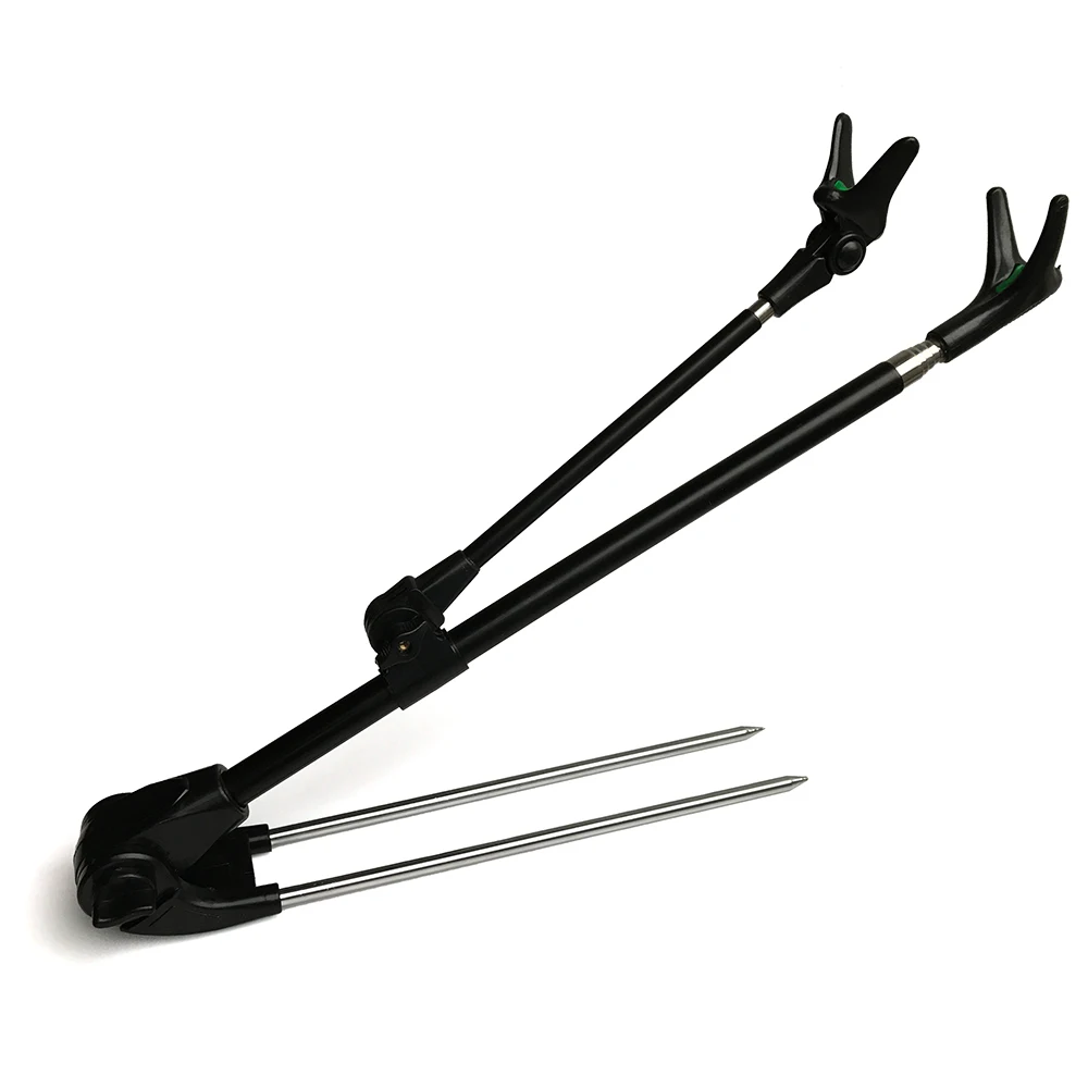 1.5m-2.4m Stainless Steel Fishing Rod Ground Inserted Stand Bracket Metal Holder Stable Strong 360 Degree Adjustable for Beach fishing rod bracket fishing rod support fishing rod rest fishing rod holder