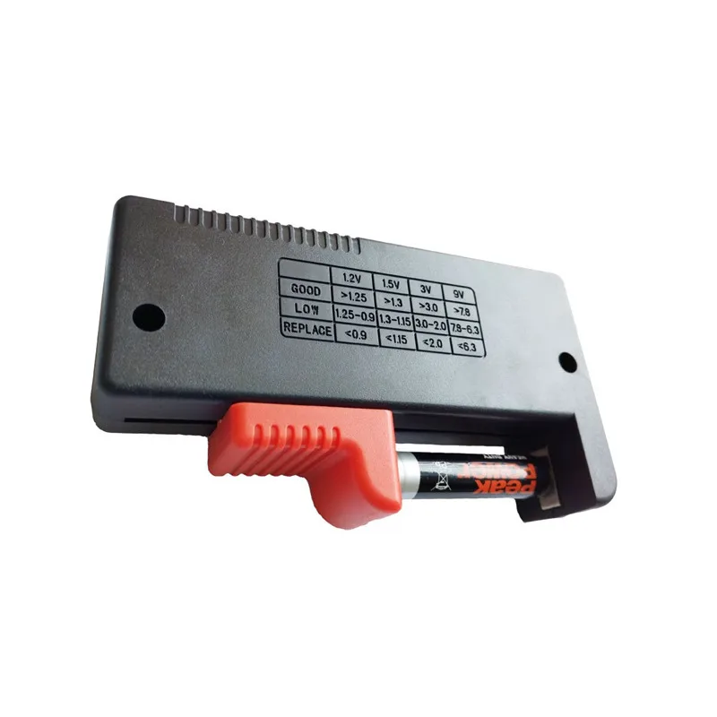 BT-168 AA/AAA/C/D/9V/1.5V Baterai Tombol Universal Sel Baterai Kode Warna Meter Menunjukkan Volt Tester Checker Daya BT168 6