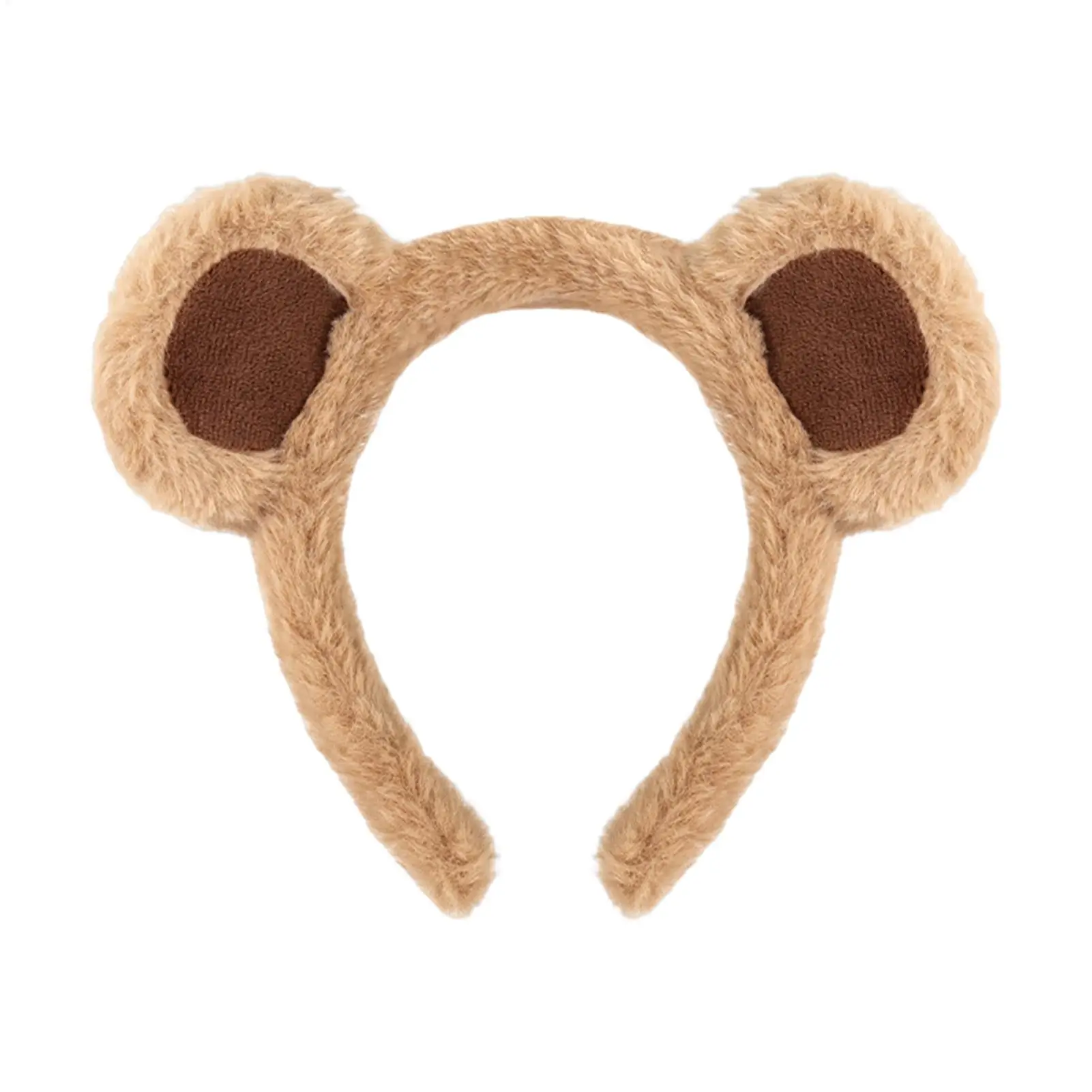 Stirnband mit Niedlichen Bärenohren, Plüsch-Haarband für Frauen und Mädchen, Gesichtsreinigungsband, Liebliche Tier-Stirnbänder, Cosplay-Haarreifen, Haaraccessoires – Detail 6