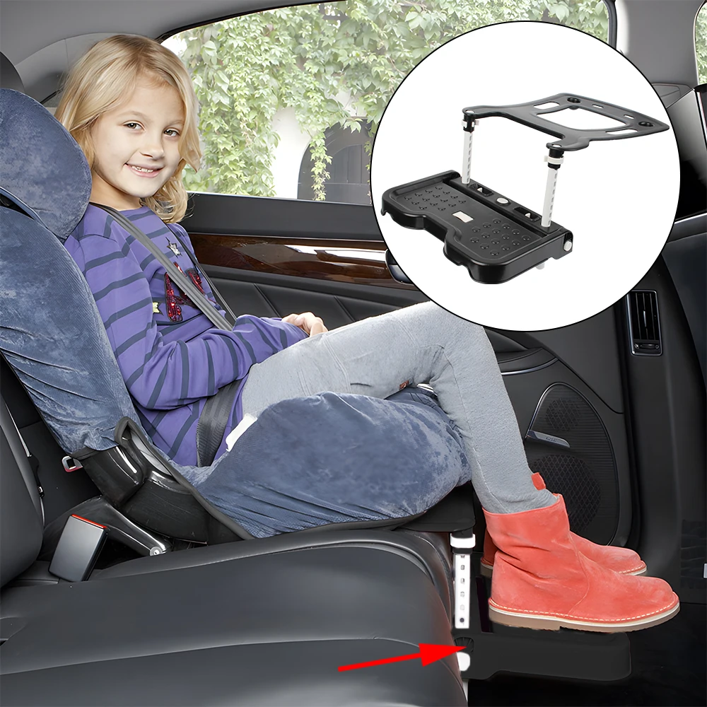 

Support Pram Footrest Attachment Foldable Children Safety Seat Footrest Adjustable Baby Foot Pedal Rest Holder Car Accessories