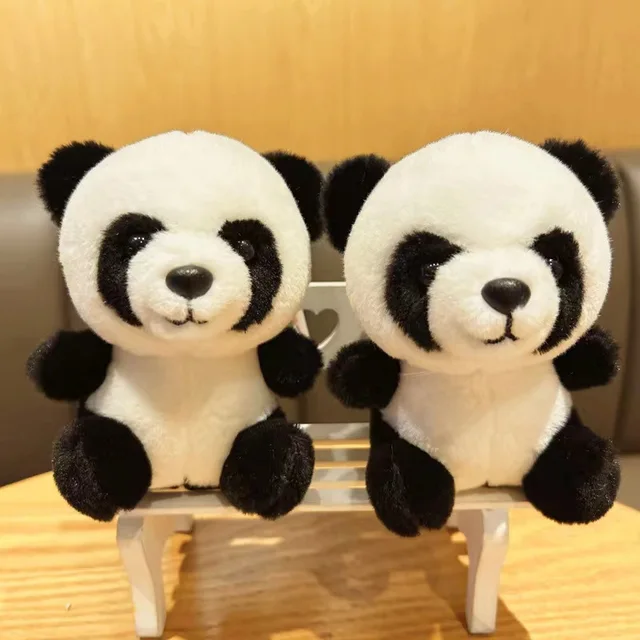 Llavero De Panda En Felpa - Adorable Colgante Para Mochilas Y Llaves