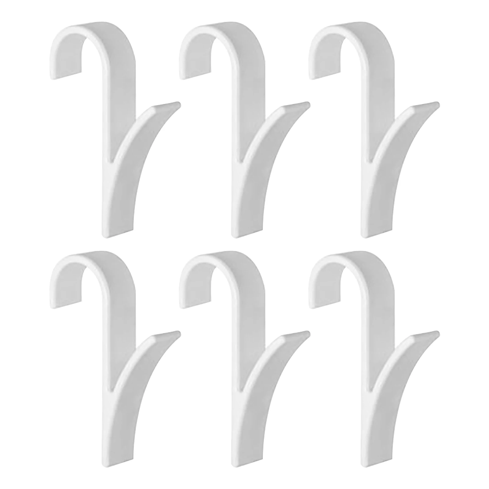 6pcs Organizer Hook Towel Hanger Clothes Scarf Home Radiator Rail Holder Bathroom Storage Hook Holder Foldable Drying Rack multifunctional hooks towel holder suction cup hook self adhesive wall hooks self adhesive hooks kitchen hook wall mounted basin hook