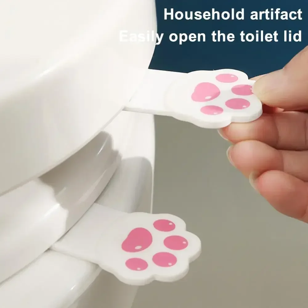 Toilet Seat Accessories Toilet Lid Lifter Seat Handle Holder Seat Ring Flapper Bathroom Sanitary Closestool Holder