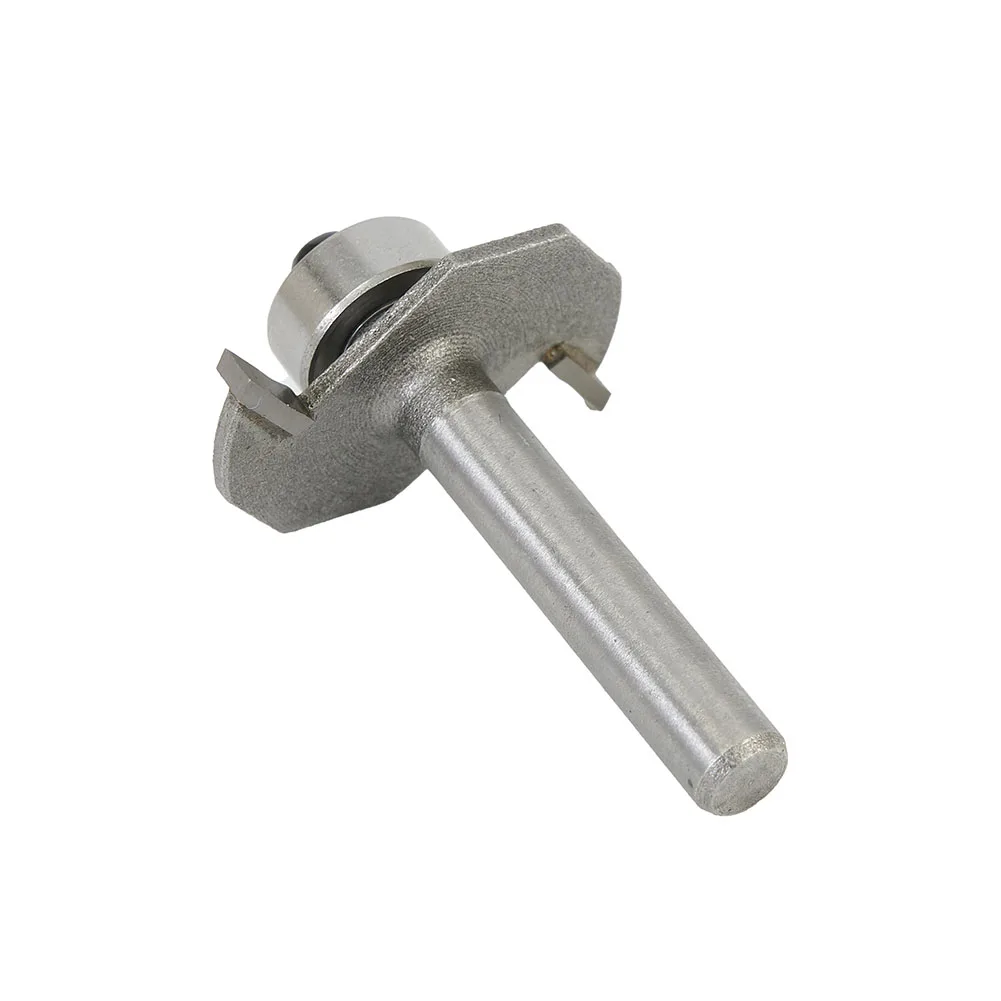 

T Slot Router Bit 6.35MM 1/4\" Shank Milling Cutter "T" Type Biscuit Joint Slot Cutter Jointing/Slotting Router Bit Cutter