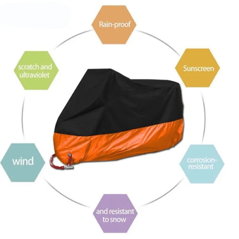 Motorcycle Cover M L XL XXL XXXL XXXXL Universal