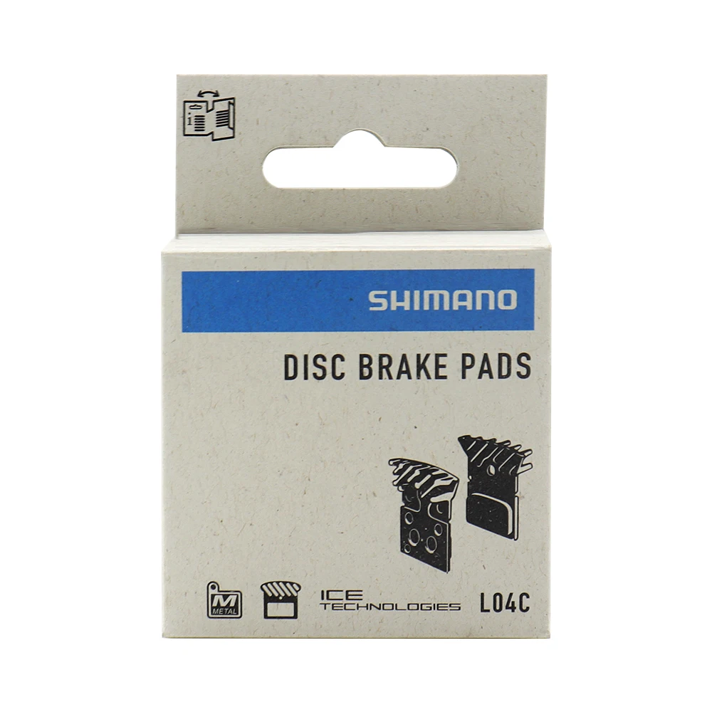 SHIMANO 105 Disc Brake Pads for Road MTB Bike Mental with Fin